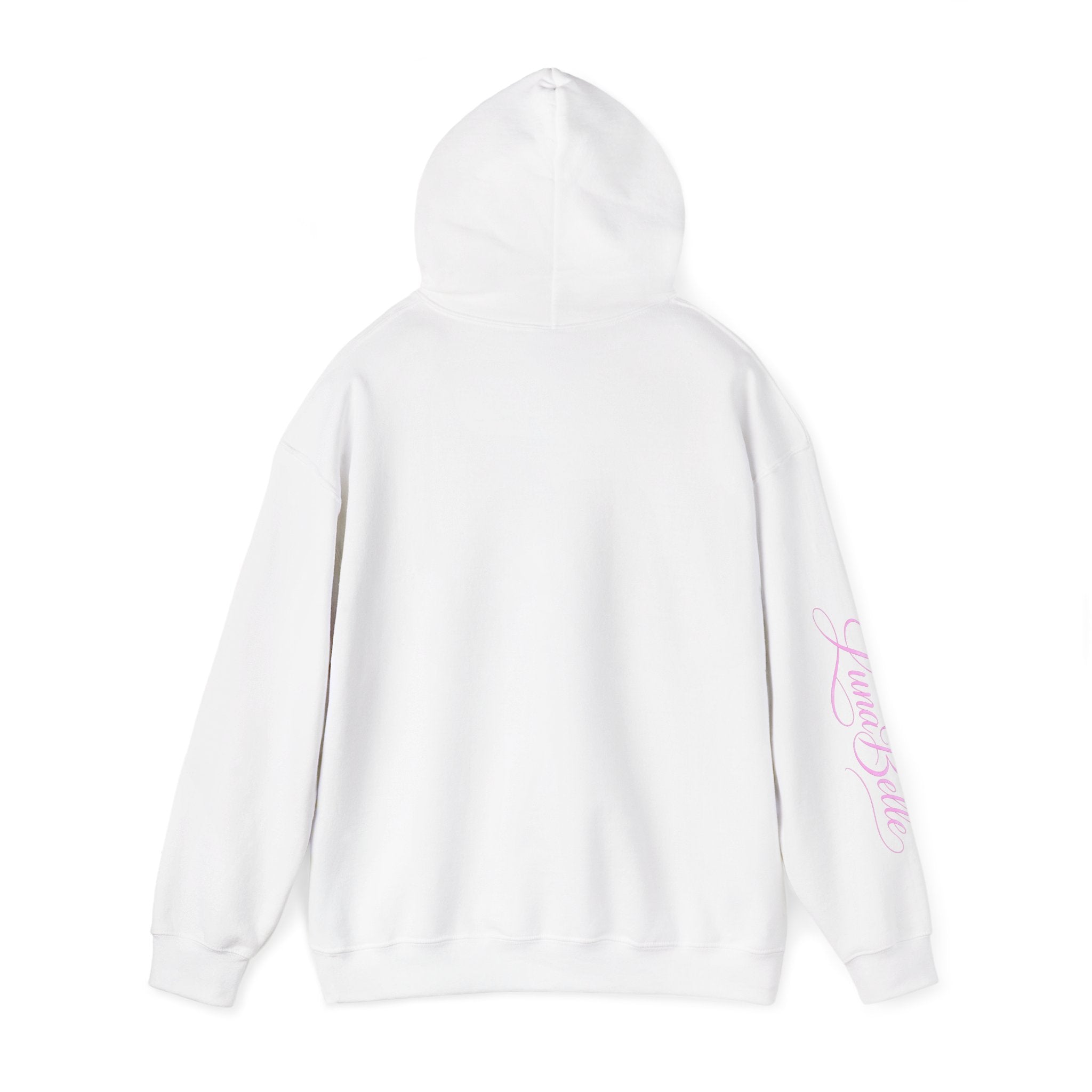 LunaBelle Golden Moon Hoodie – Soft Minimal Celestial Pullover