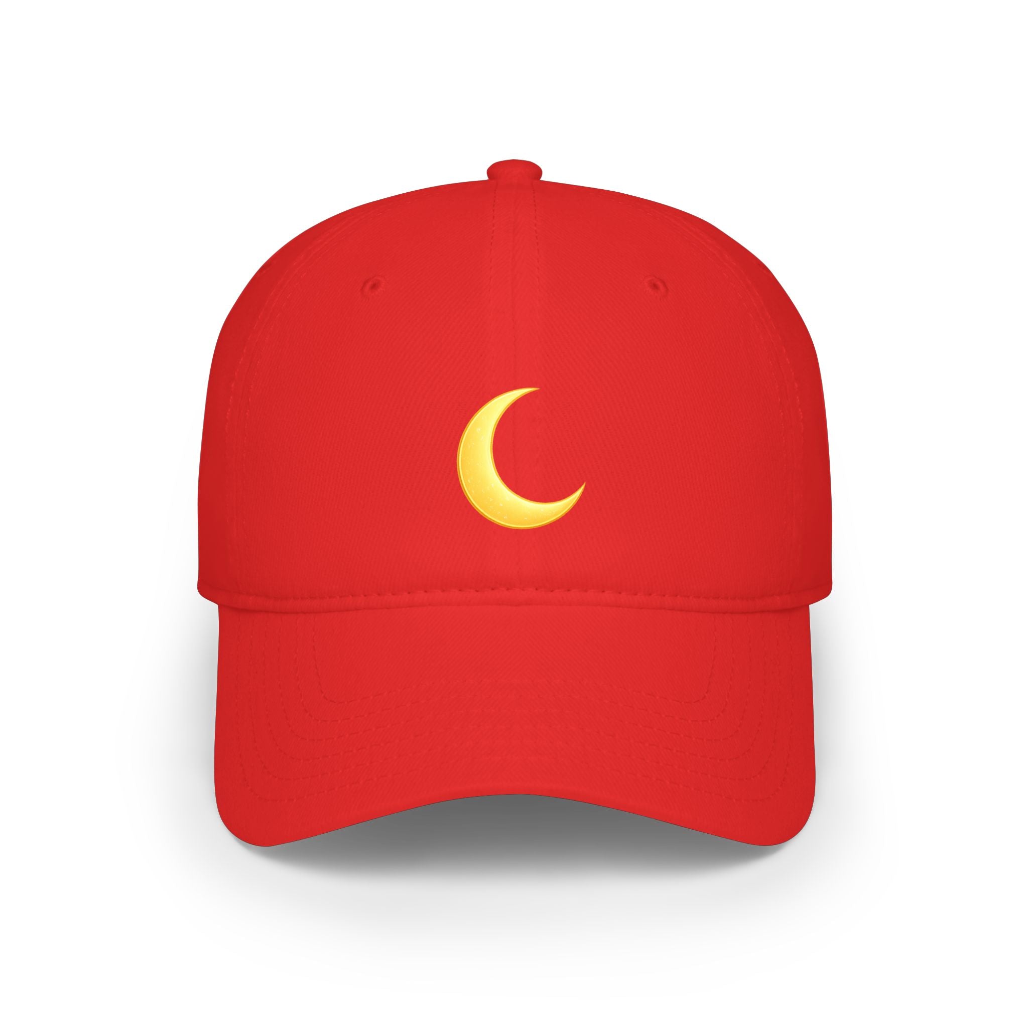 LunaBelle Crescent Moon Cap – Minimal Celestial Baseball Hat