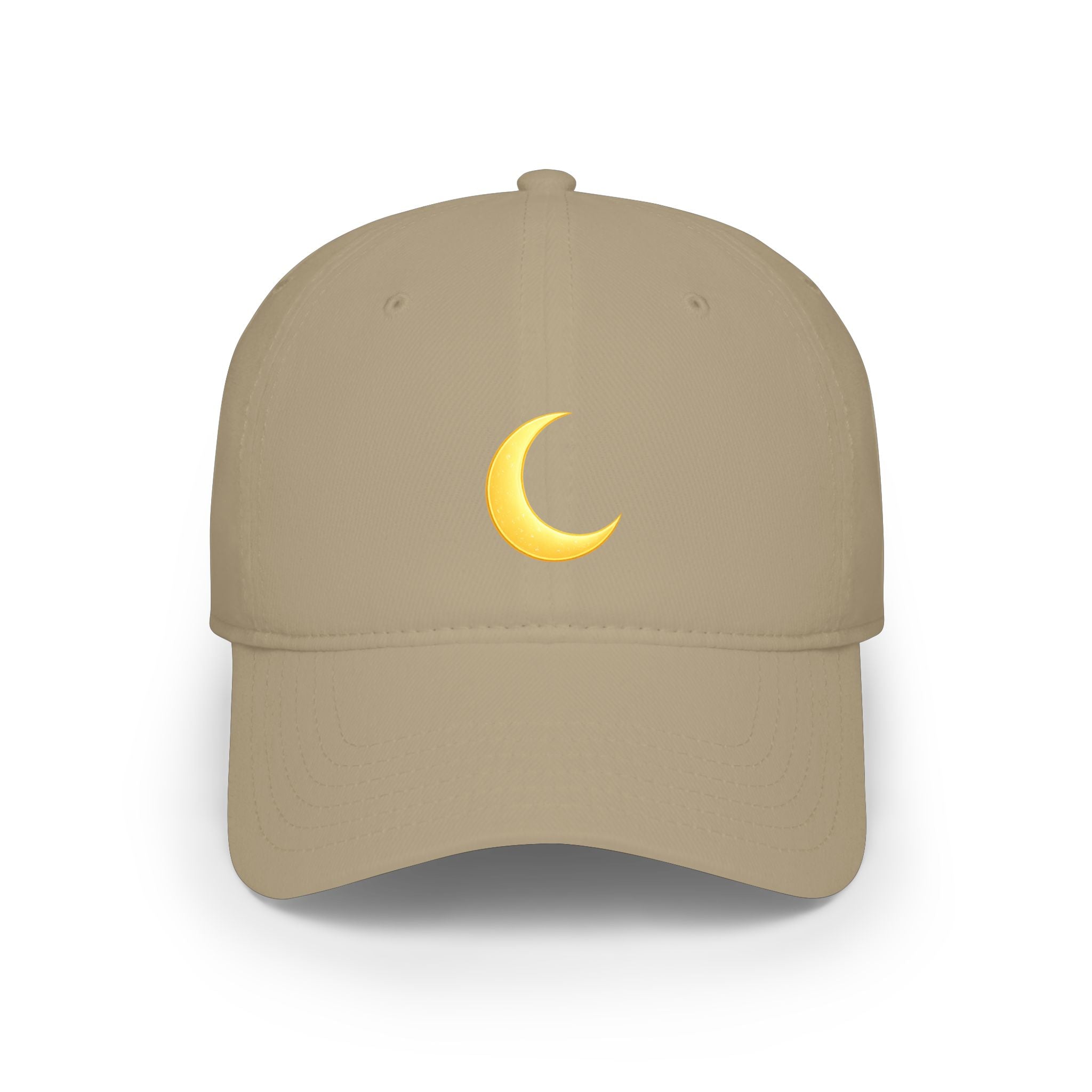 LunaBelle Crescent Moon Cap – Minimal Celestial Baseball Hat