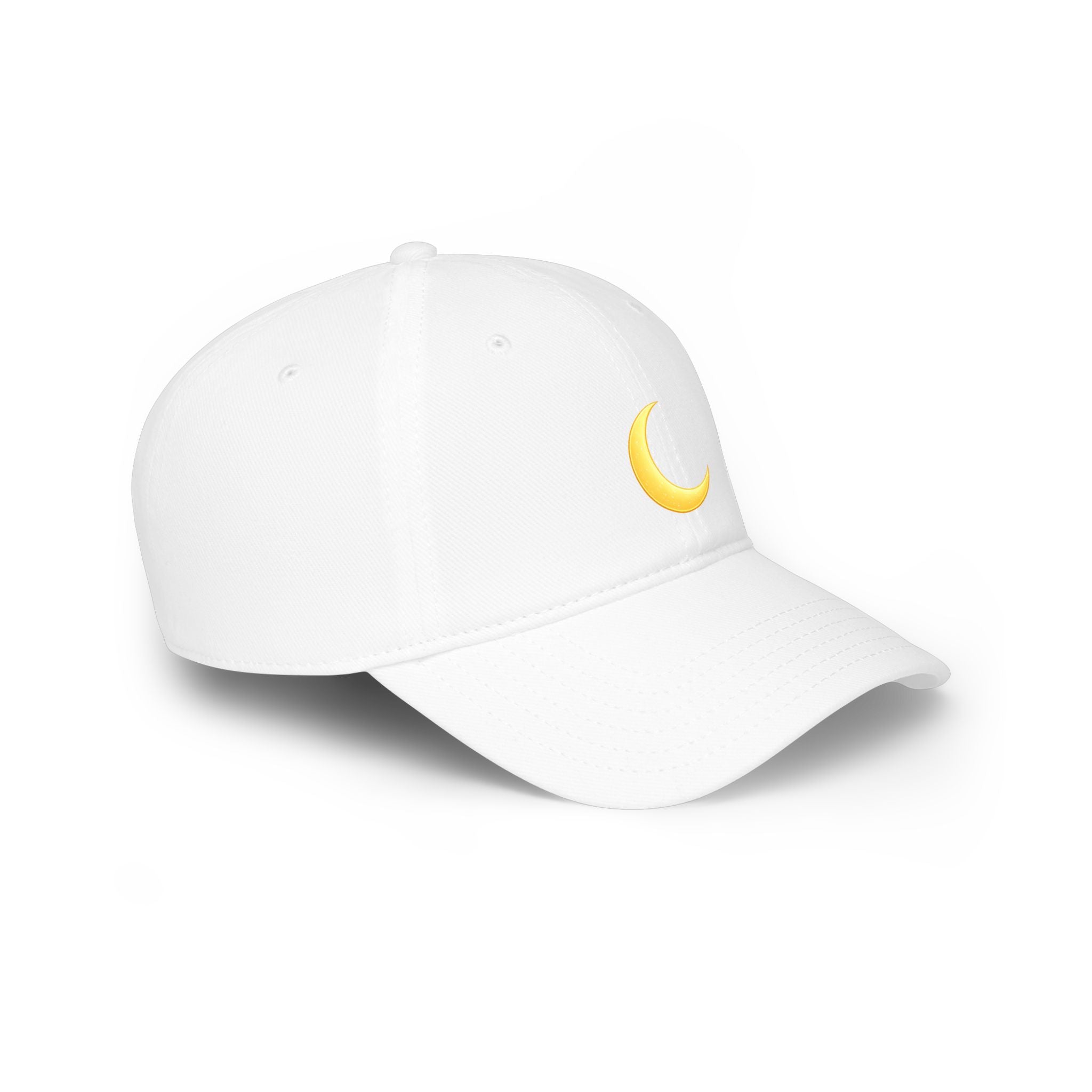 LunaBelle Crescent Moon Cap – Minimal Celestial Baseball Hat