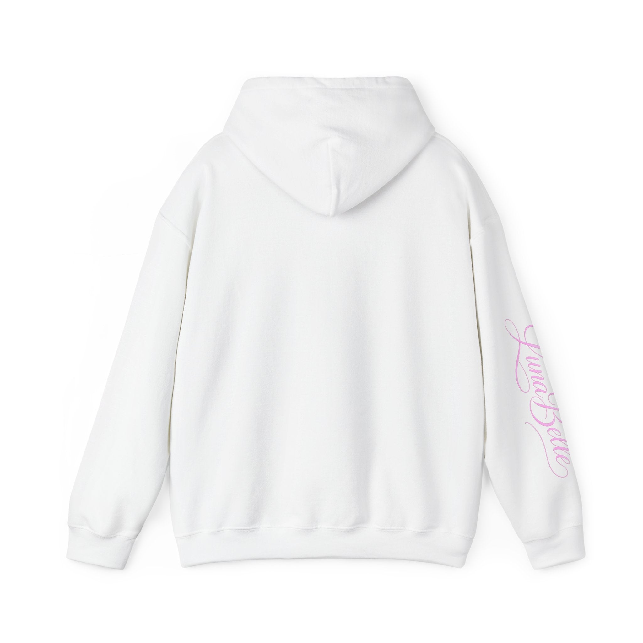 LunaBelle Golden Moon Hoodie – Soft Minimal Celestial Pullover