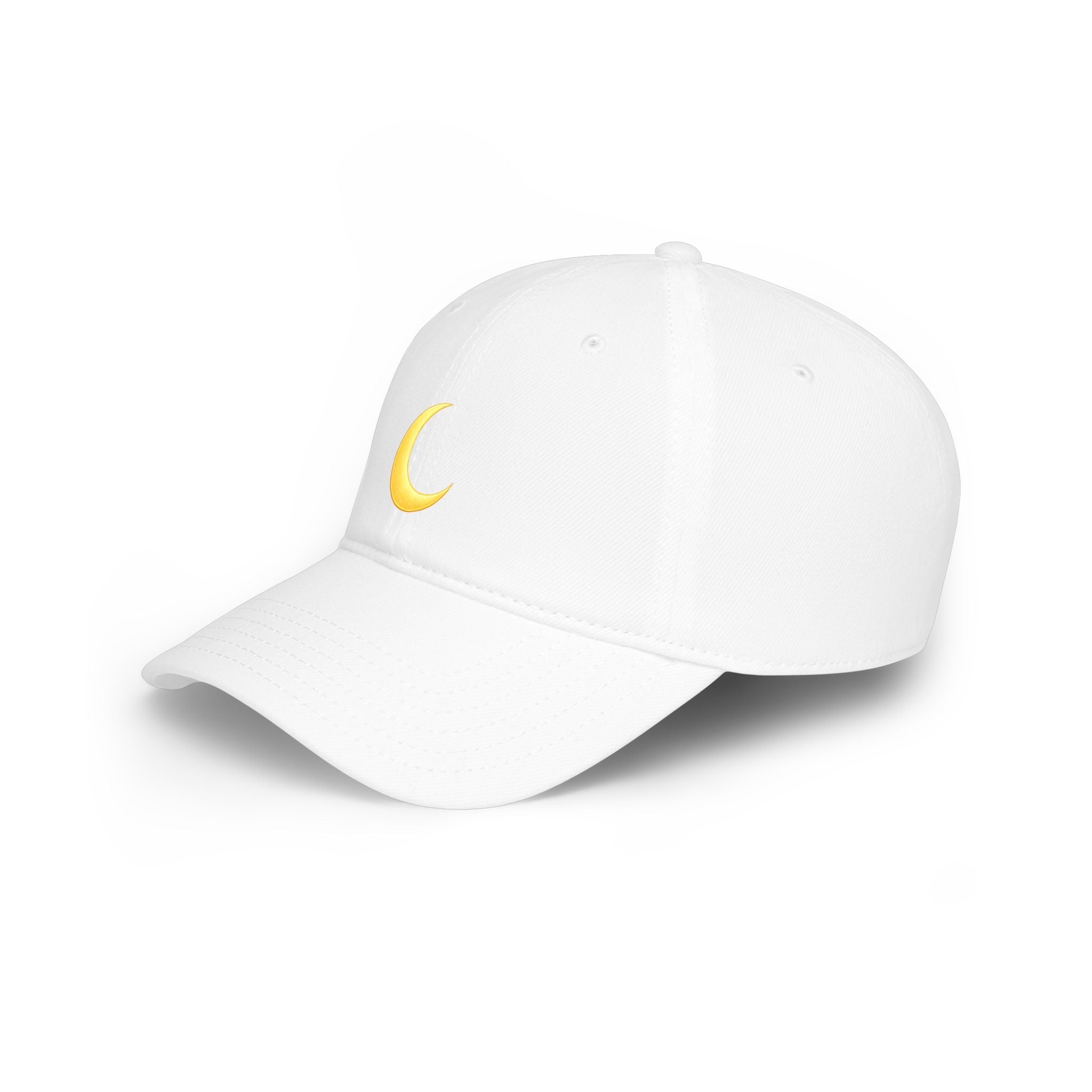 LunaBelle Crescent Moon Cap – Minimal Celestial Baseball Hat