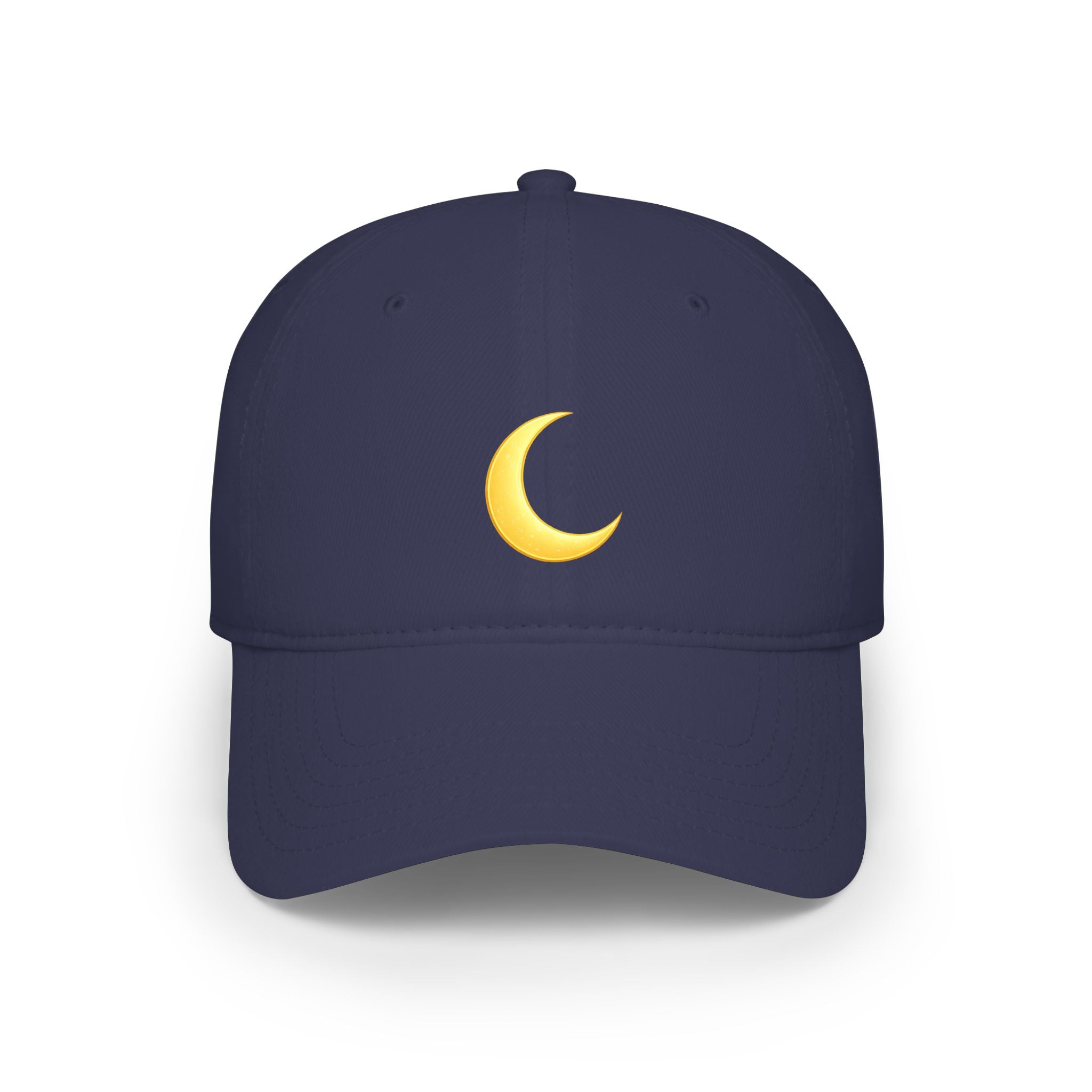 LunaBelle Crescent Moon Cap – Minimal Celestial Baseball Hat