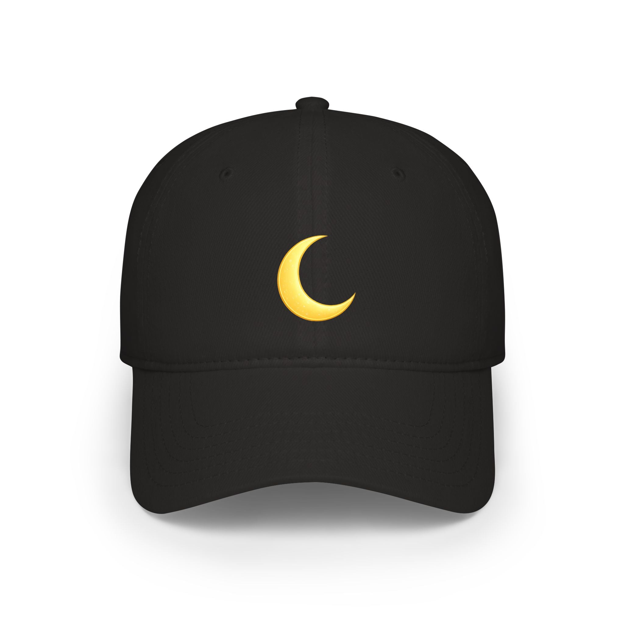 LunaBelle Crescent Moon Cap – Minimal Celestial Baseball Hat